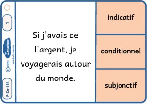 Donner le mode d’un verbe conjugué