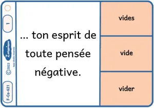 Conjuguer les verbes du 1er groupe à l'impératif présent