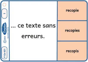 Conjuguer les verbes du 1er groupe en yer ier ler ter cer ger à l’impératif présent