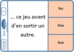 Conjuguer les verbes du 2e groupe à l'impératif présent