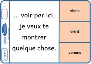 Conjuguer les verbes du 3e groupe à l'impératif présent