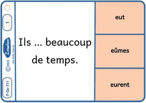 Conjuguer être et avoir au passé simple