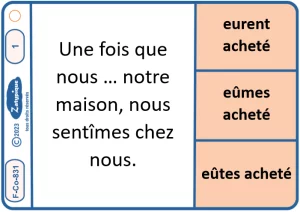 Conjuguer les verbes au passé antérieur avec l'auxiliaire avoir