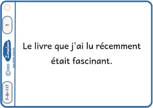 Reconnaître la proposition relative
