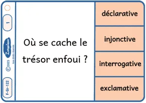 Dire le type de phrase