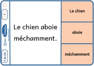 Identifier le sujet dans une phrase simple