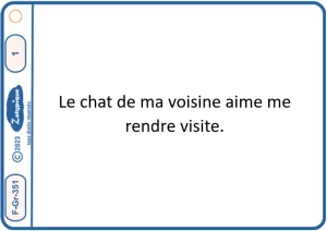 Repérer le complément du nom dans une phrase simple