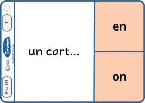 Discriminer en et on