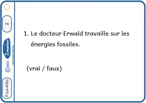 Répondre à des questions explicites sur un texte de 15 lignes vrai faux 3