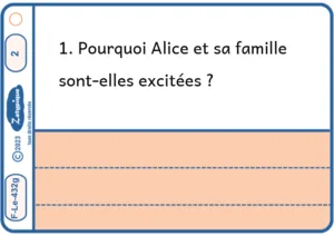 Répondre à des questions explicites sur un texte de 15 lignes en rédigeant la réponse