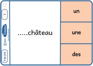 Savoir si on dit un une ou des avant le nom