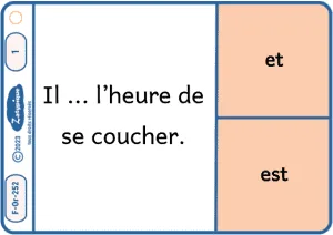 Distinguer et ou est