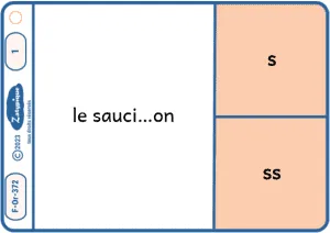 Écrire s ou ss entre deux voyelles