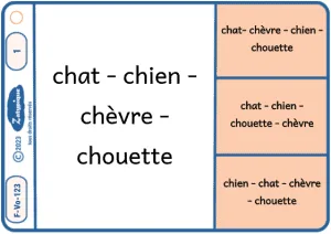 Classer des mots dont la première lettre et deuxième lettres sont semblables