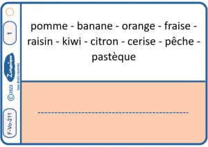 Définir le mot générique à partir d’une liste de mots