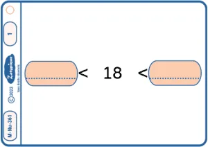 Encadrer des nombres jusqu’à 30 à l’unité en utilisant les signes