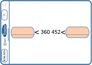 Encadrer des nombres jusqu’au million à la dizaine de mille près