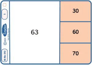 Arrondir des nombres jusqu’à 100 à la dizaine inférieure