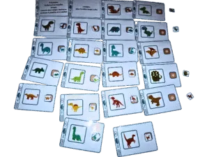 Associer deux images identiques dinosaures