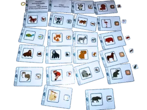 Associer deux images identiques animaux